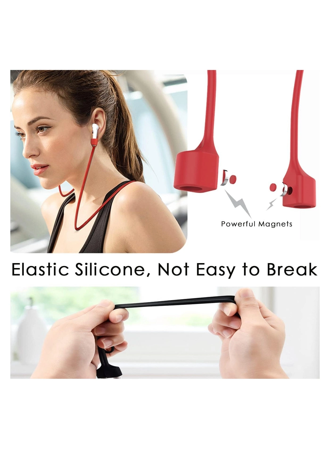 Magnetic AirPods Strap - 8Pcs Anti-Lost