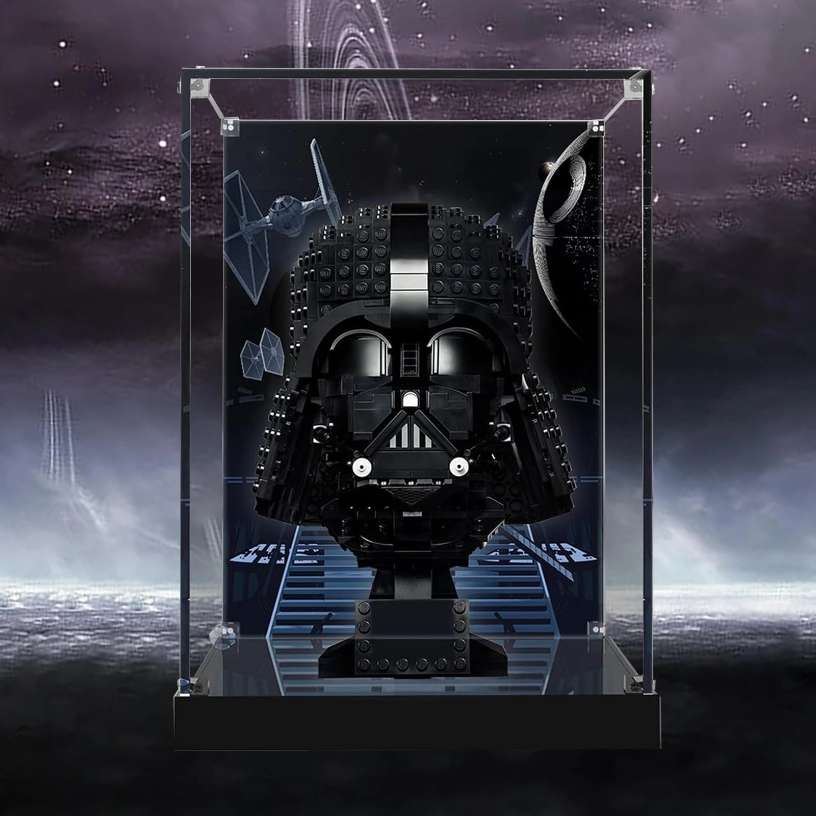 Generic 75304 Display Case - 19.2x19.2x26cm Acrylic Clear