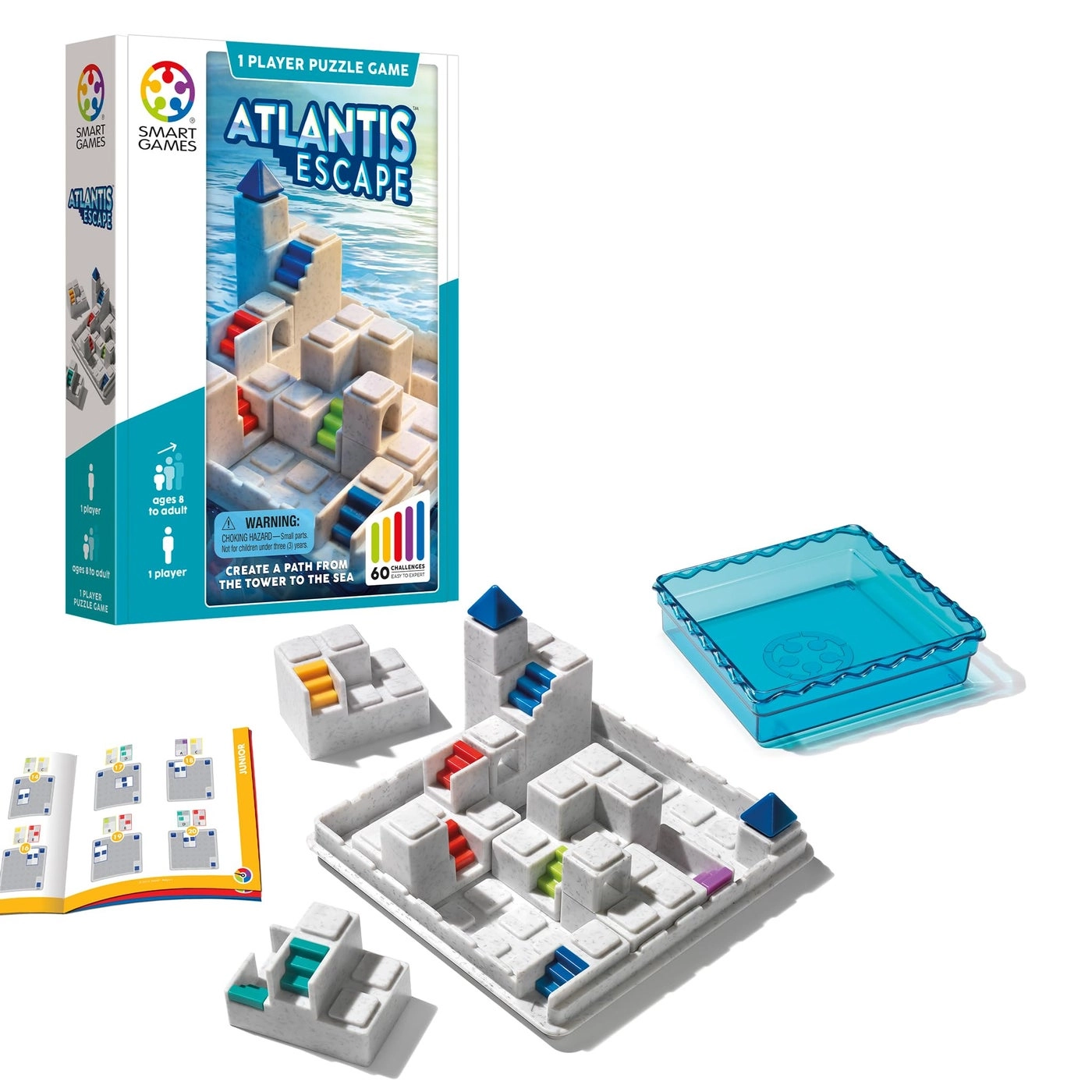 SmartGames Atlantis Escape Puzzle - Compact Logic Game