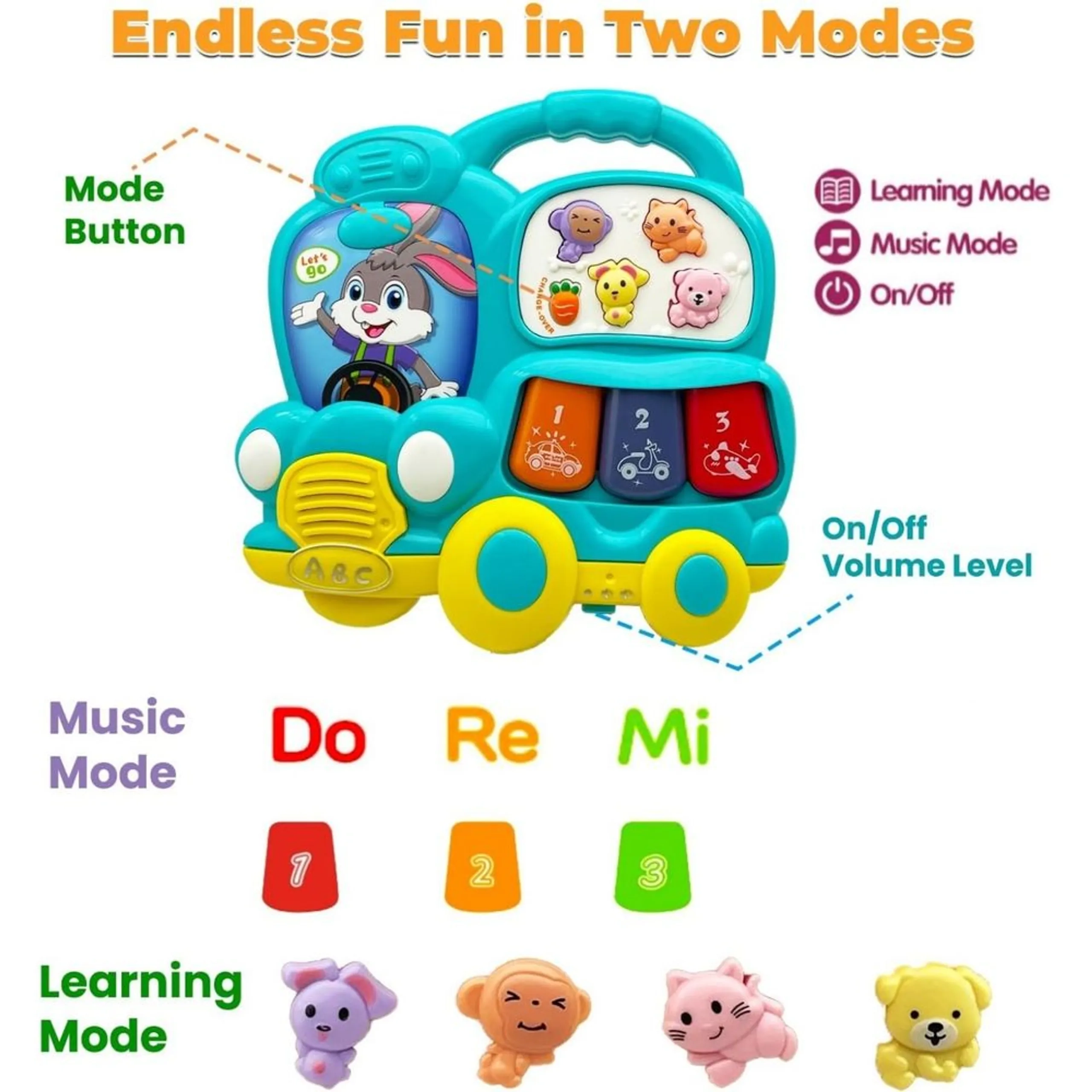 Baby Rattle - Suitable for 12 months & above