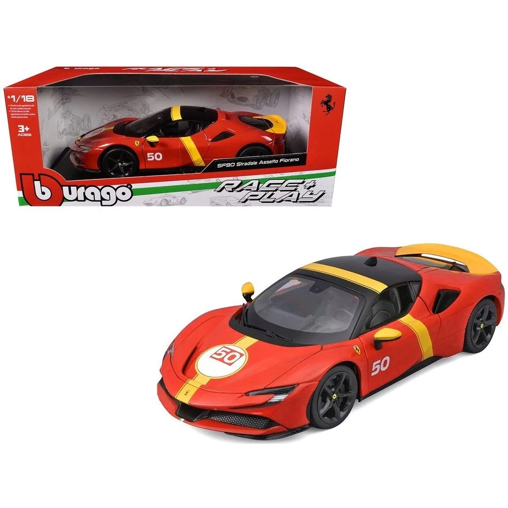 BBURAGO Ferrari SF90 Stradale Assetto Fiorano - 1:18