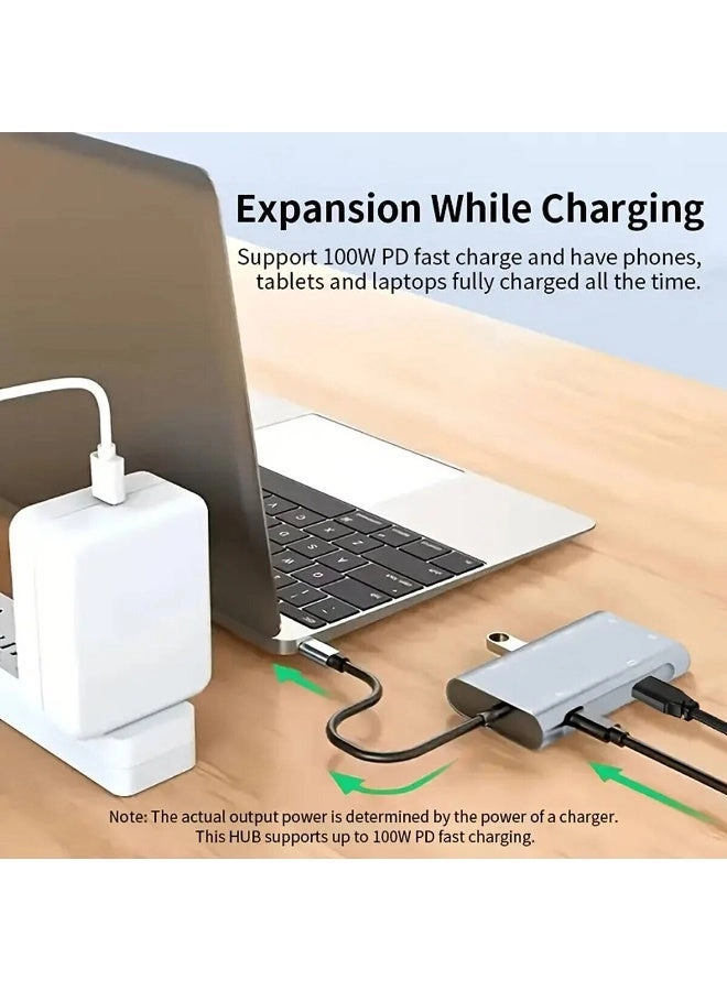 Hub-7-Ports - USB 3.0 100W Power Delivery Gigabit Ethernet