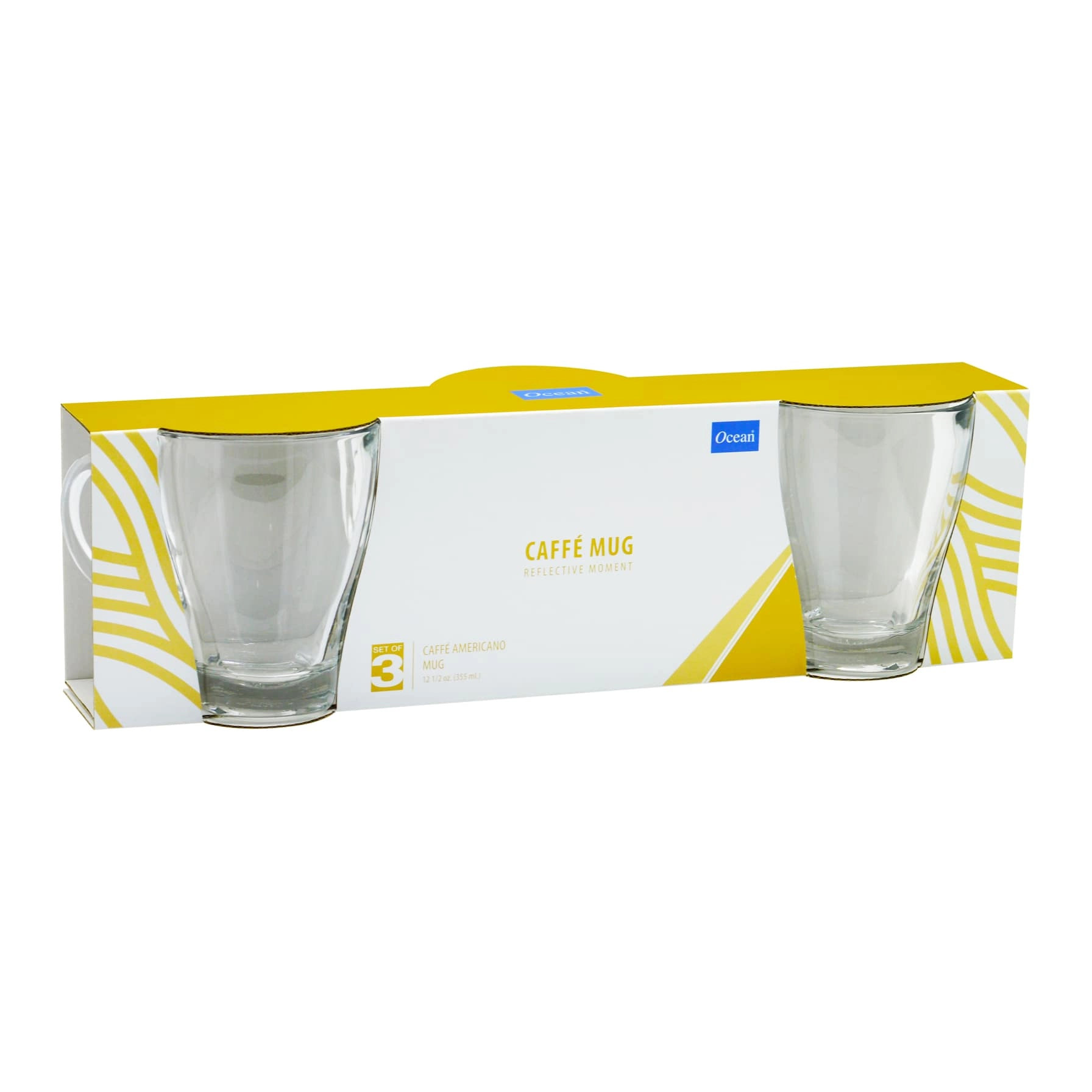 Caffe Americano Mug - 3 pcs - 355 ml