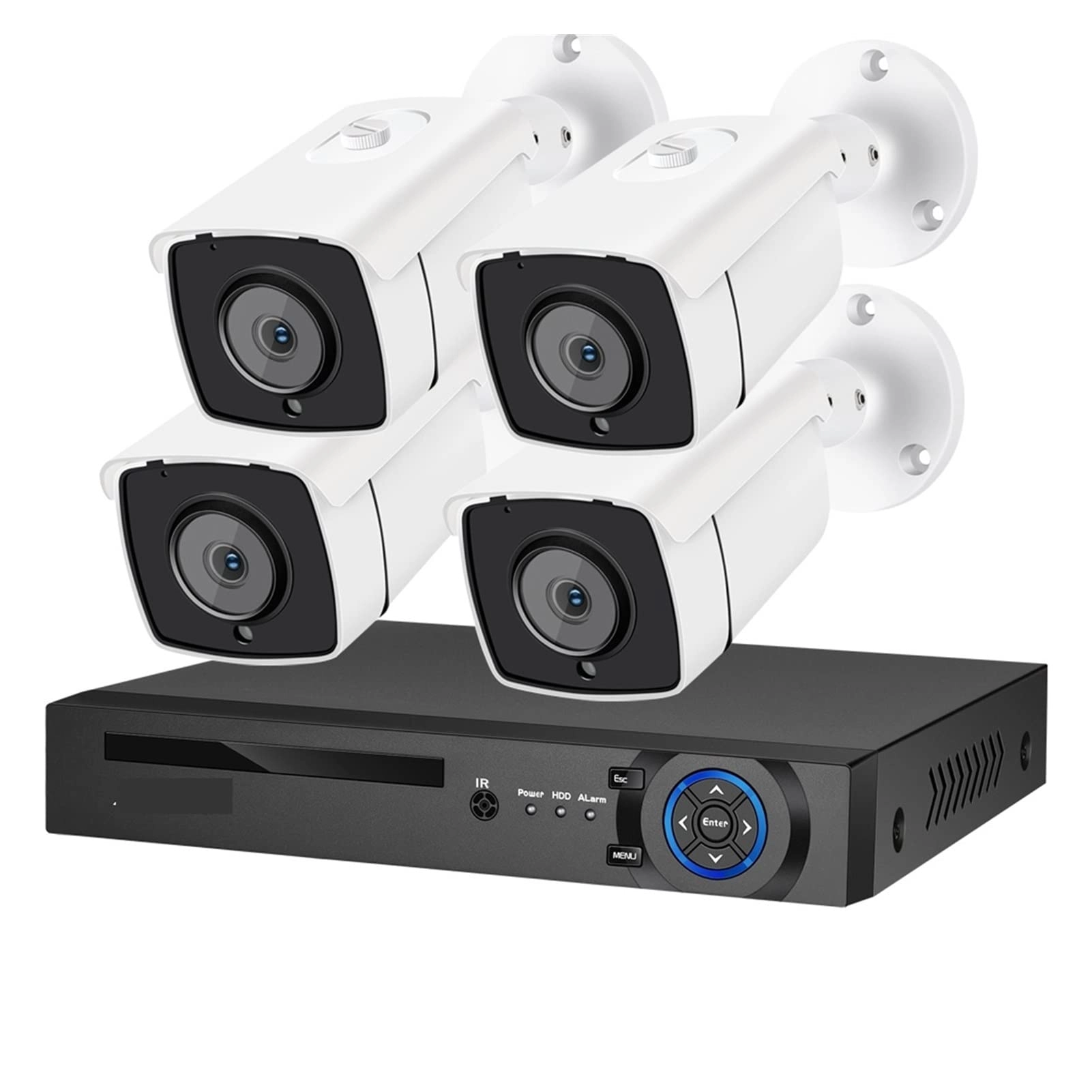 NEKOUN NVR - 4ch + Security Camera 4K - 4 Camera