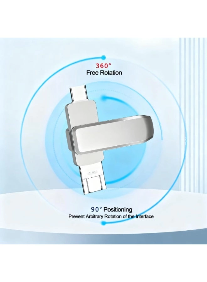 USB Flash Drive - USB 3.0 Type A Lightning Micro USB 2TB
