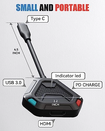 Switch Dock - Compatible with Switch Switch OLED Mobile Phone Steam Deck MacBook iPad Pro Samsung S22 S21