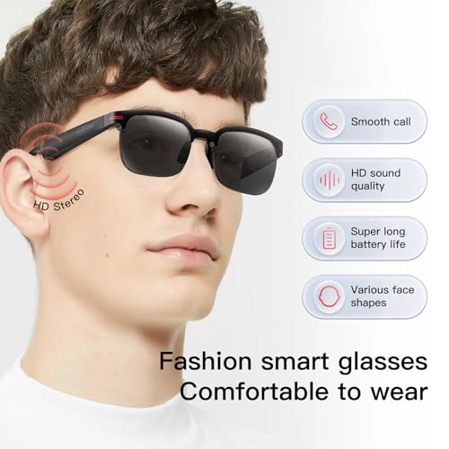 GS200 - Smart Glasses Bluetooth 5.0 150mAh 3 Hours