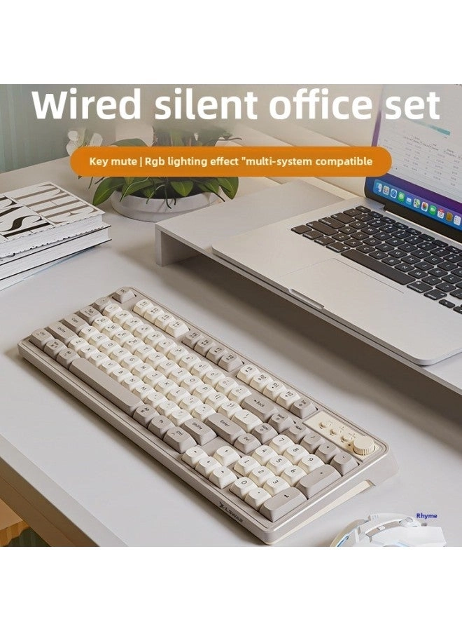 L1 Mechanical Feel Silent Keyboard - Wired/Wireless