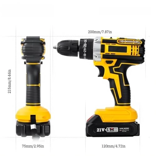 Electric Drill - 21V 1300mAh