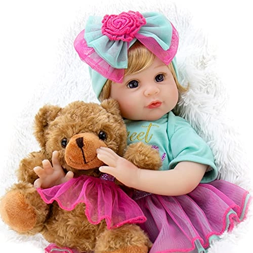 Reborn Baby Doll - 22 inch Vinyl Girl Ages 3+