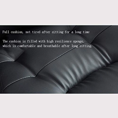 Desk Chair - PU Leather Brown High Back