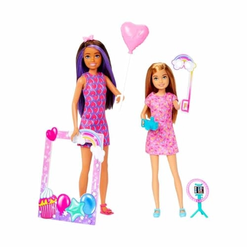 Skipper Doll + Stacie Doll - 2-Pack Pink Ages 3+