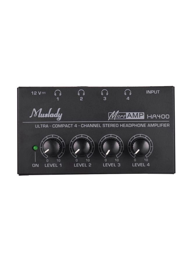 HA400 - 4-Channel Stereo Headphone Amplifier