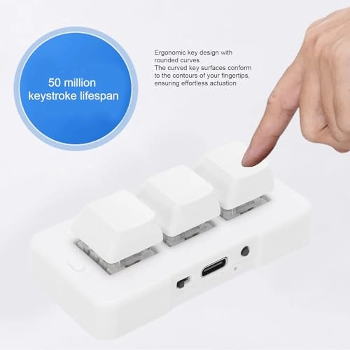 3 Key Keyboard - Wired/Wireless