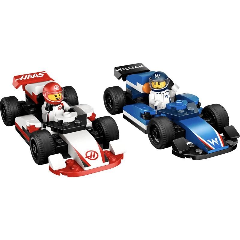 LEGO City F1 Williams Racing & Haas F1 Race Cars - Vehicle