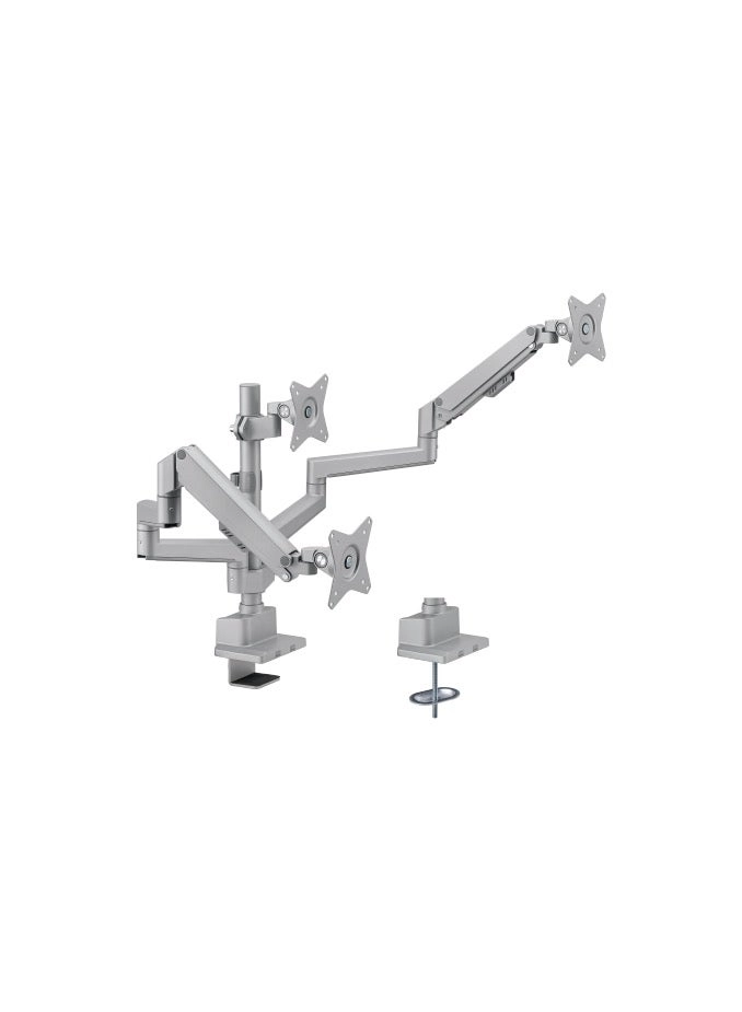 Neomounts Triple Monitor Arm Stand - 3 30 in 75x75mm 100x100mm