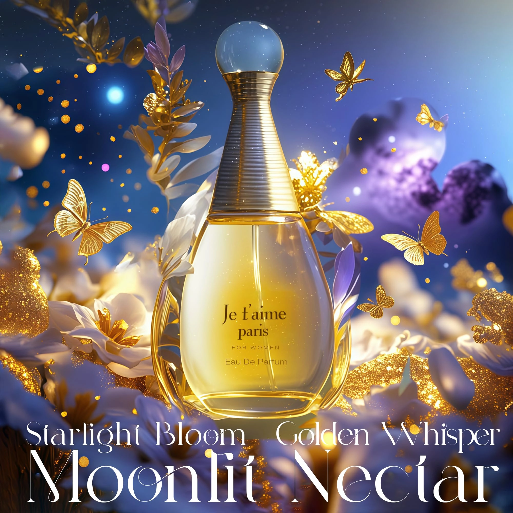 Je t'aime Paris + Juliet + J'ovial - Eau de Parfum 10.2 Fluid Ounces