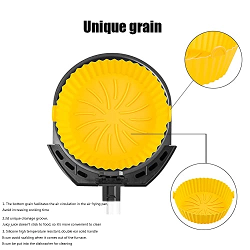 Air Fryer Silicone Pot - silicone 1 x Silicone Baking Pan