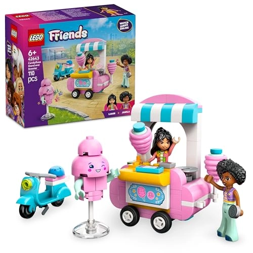 LEGO Friends Candyfloss Stand And Scooter (42643)