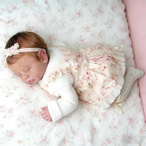 LOULOU Reborn Baby Doll - 20 Inch Vinyl Girl Ages 3+