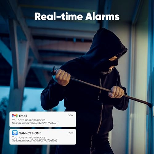 8 Channel 1080P Outdoor CCTV Camera System - 4 Cameras