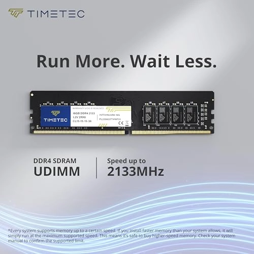 UDIMM Desktop RAM - 16GB 2133MHz 288Pin DDR4