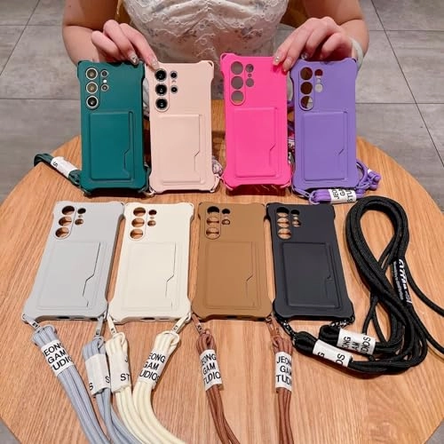 Crossbody Wallet Phone Case - TPU for Samsung Galaxy S23 Plus