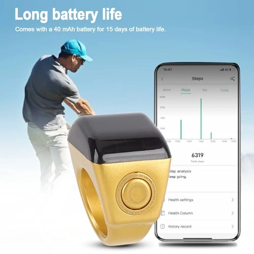 Smart Ring Counter - Waterproof Digital Display 18mm