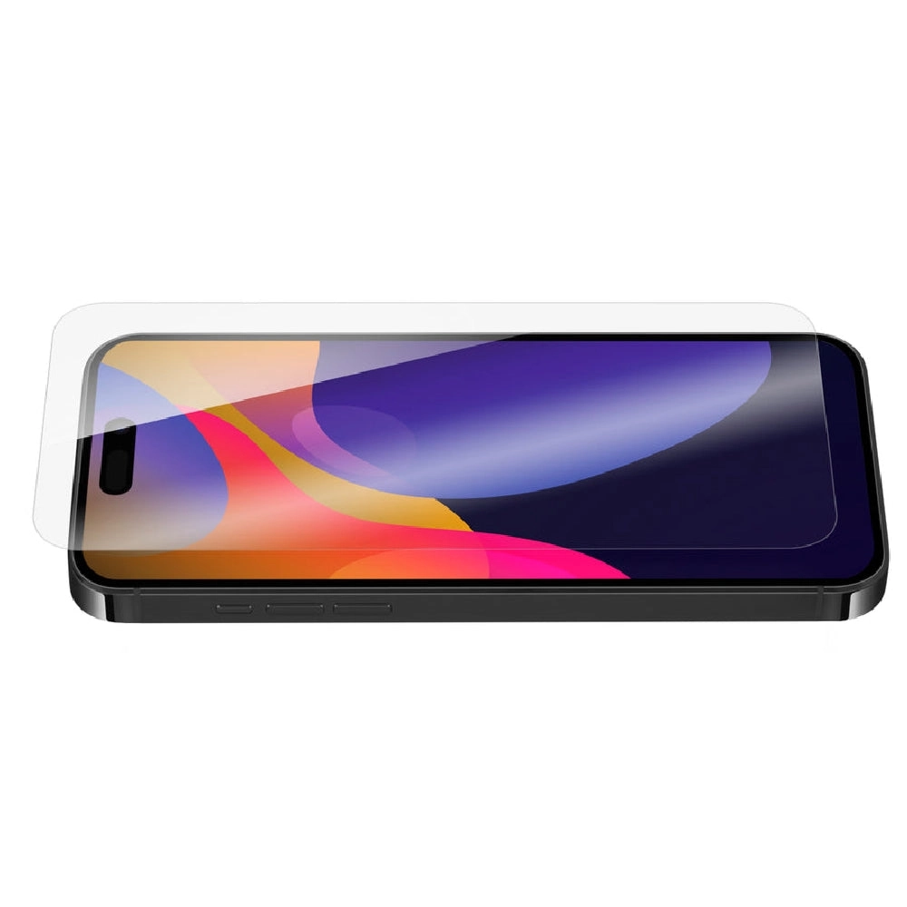 Clear Tempered Glass Screen Protector for iPhone 15 Pro Max