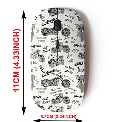 2.4G Cute Pattern Mouse - USB