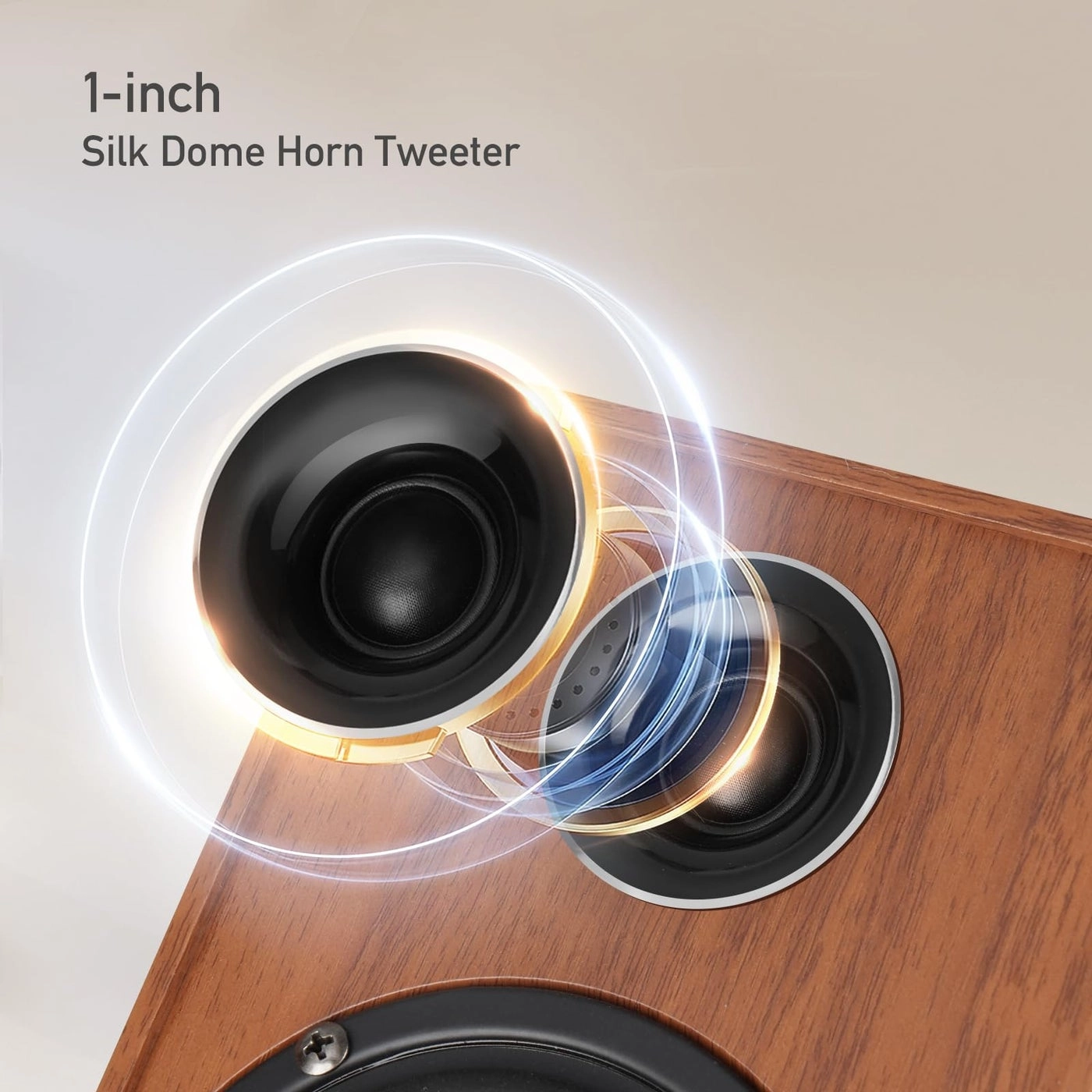 Powered Bookshelf Speakers - 40W X 2