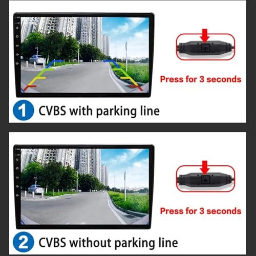 Rear View Camera - Night Vision 4PIN 480P 1080P