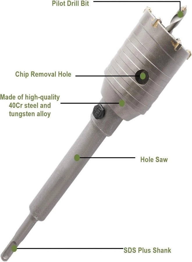 Hole Saw Cutter - 65mm 50mm 30mm Concrete Cement Stone