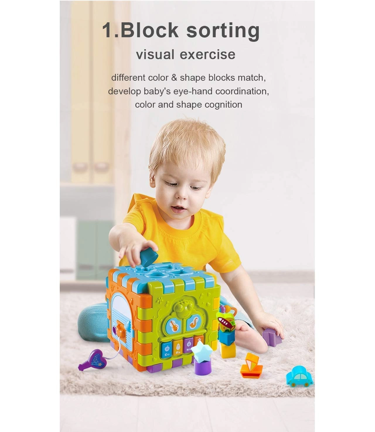 Activity Cube - 6+ Months 1.00 pieces