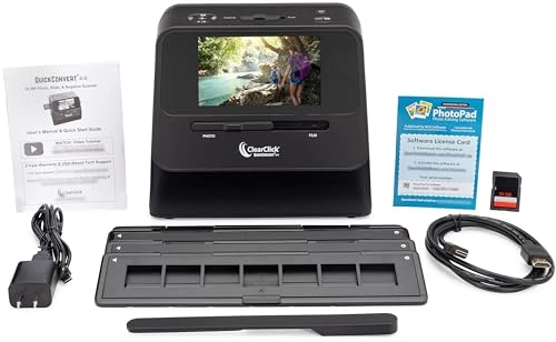 QuickConvert 2.0 - 14 MP Photo, Slide, and Negative Scanner