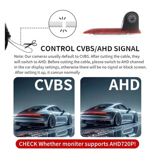 Reverse Camera - Night Vision Wire 1080P