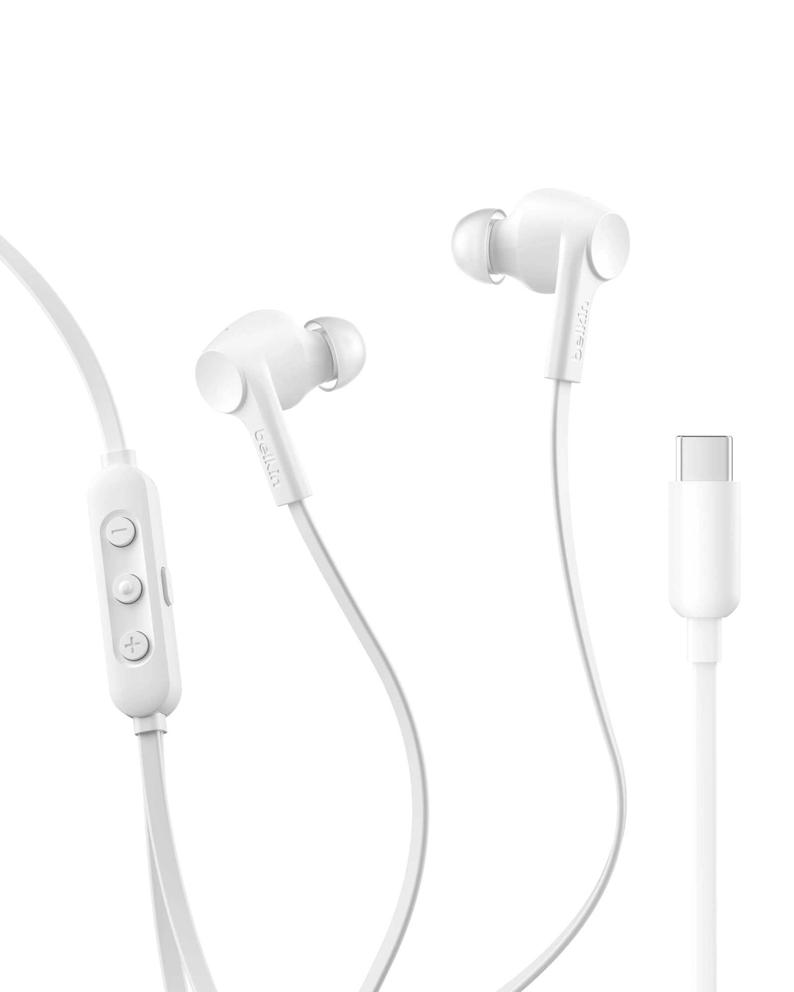 Belkin (Renewed) SoundForm Active Wired Earbud