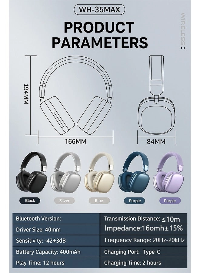 WH-35MAX Wireless Headphone