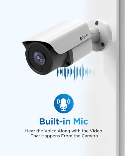 PoE Security Camera System - 6 cameras 8 channels 5MP