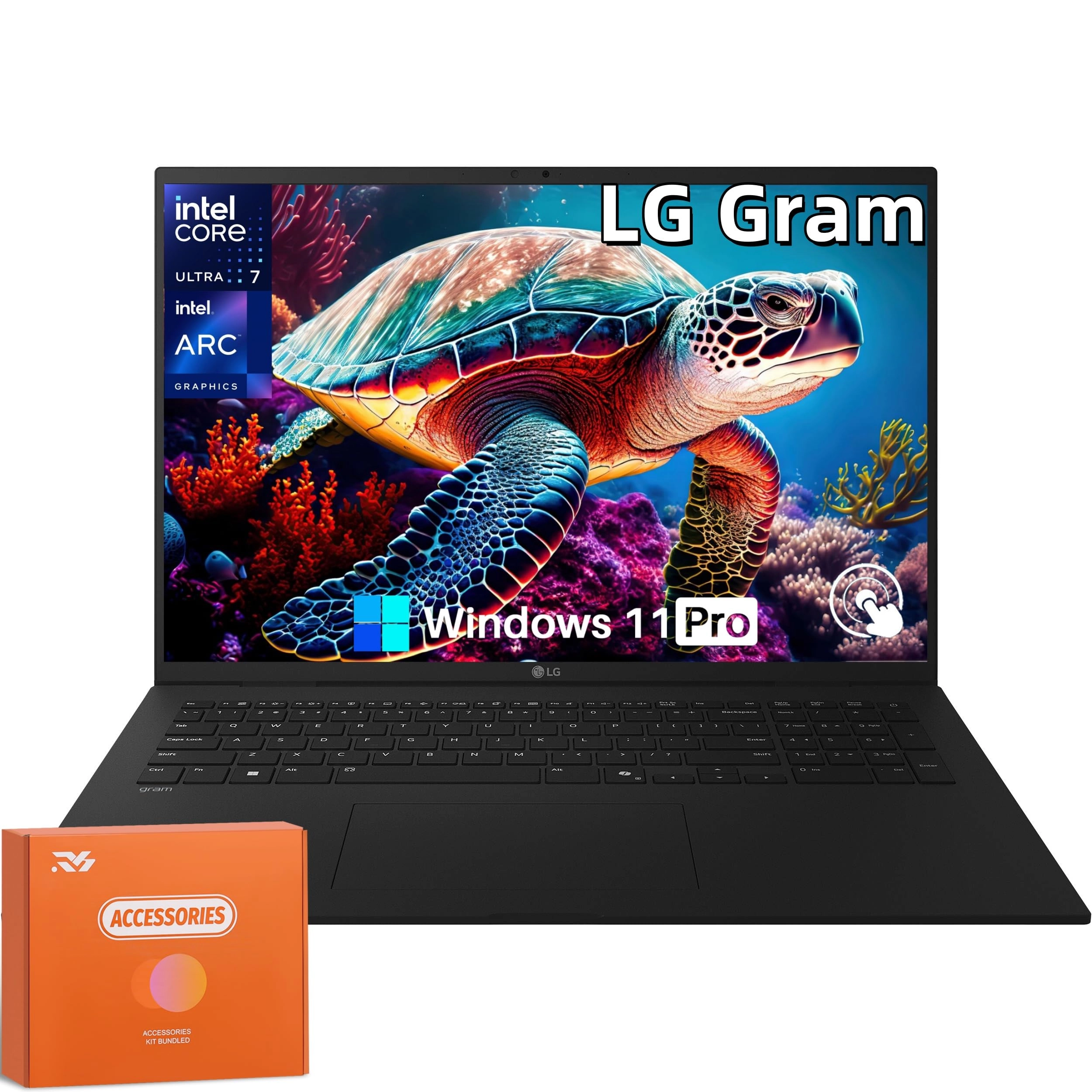 LG Gram 17 Laptop Gram 17 17Z90TL-H.AUB6U3 - 17'' Core Ultra 7 32GB DDR5 2 TB SSD