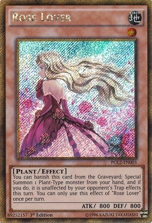 Konami Yu-Gi-Oh!: Premium Gold: Return of the Bling - Rose Lover - 1st Edition