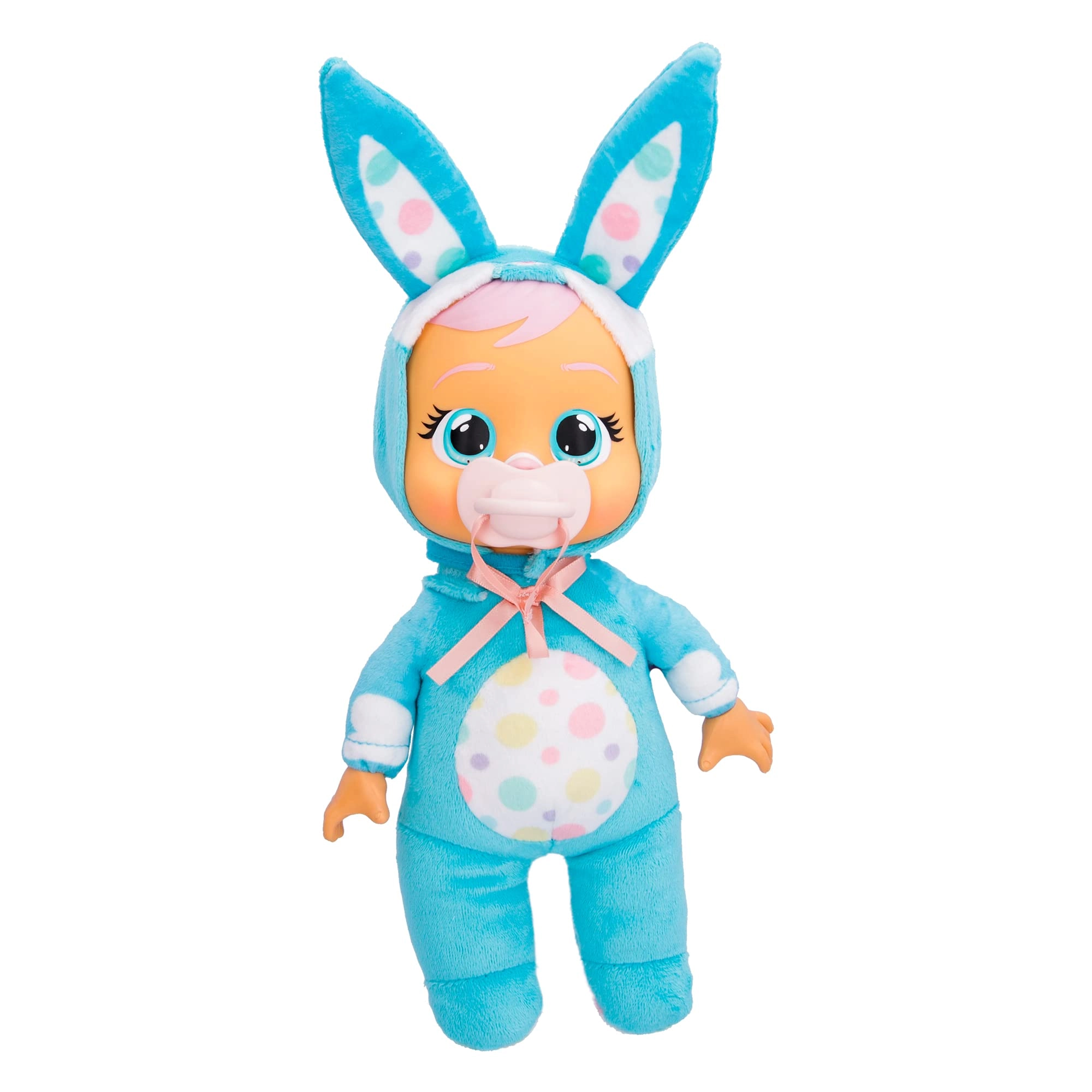 IMC Toys Inc Brooks Baby Doll - 9 Inch Cries Real Tears Blue Bunny Themed Pajamas Ages 18+