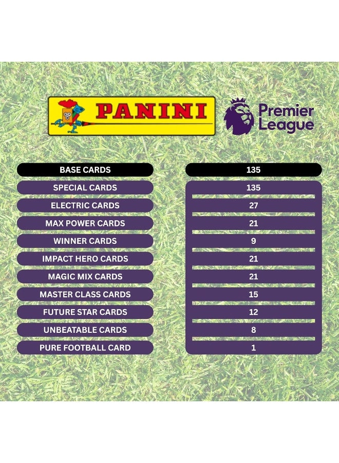 Epl Top Class 2025 Trading Cards - 8pcs