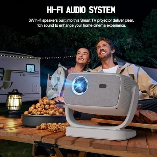 Mini Projector - 600 ANSI lumens 3840 x 2160