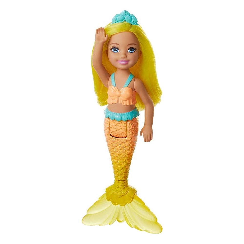 Barbie Dreamtopia Chelsea Mermaid Doll - 6.5-Inch Multicolor Ages 3+