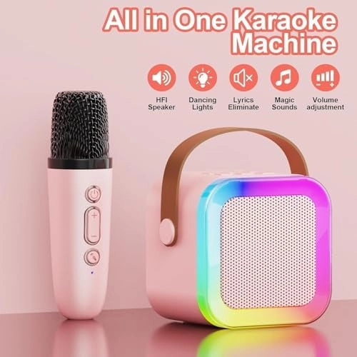 Rechargeable Mini Bluetooth Karaoke Machine