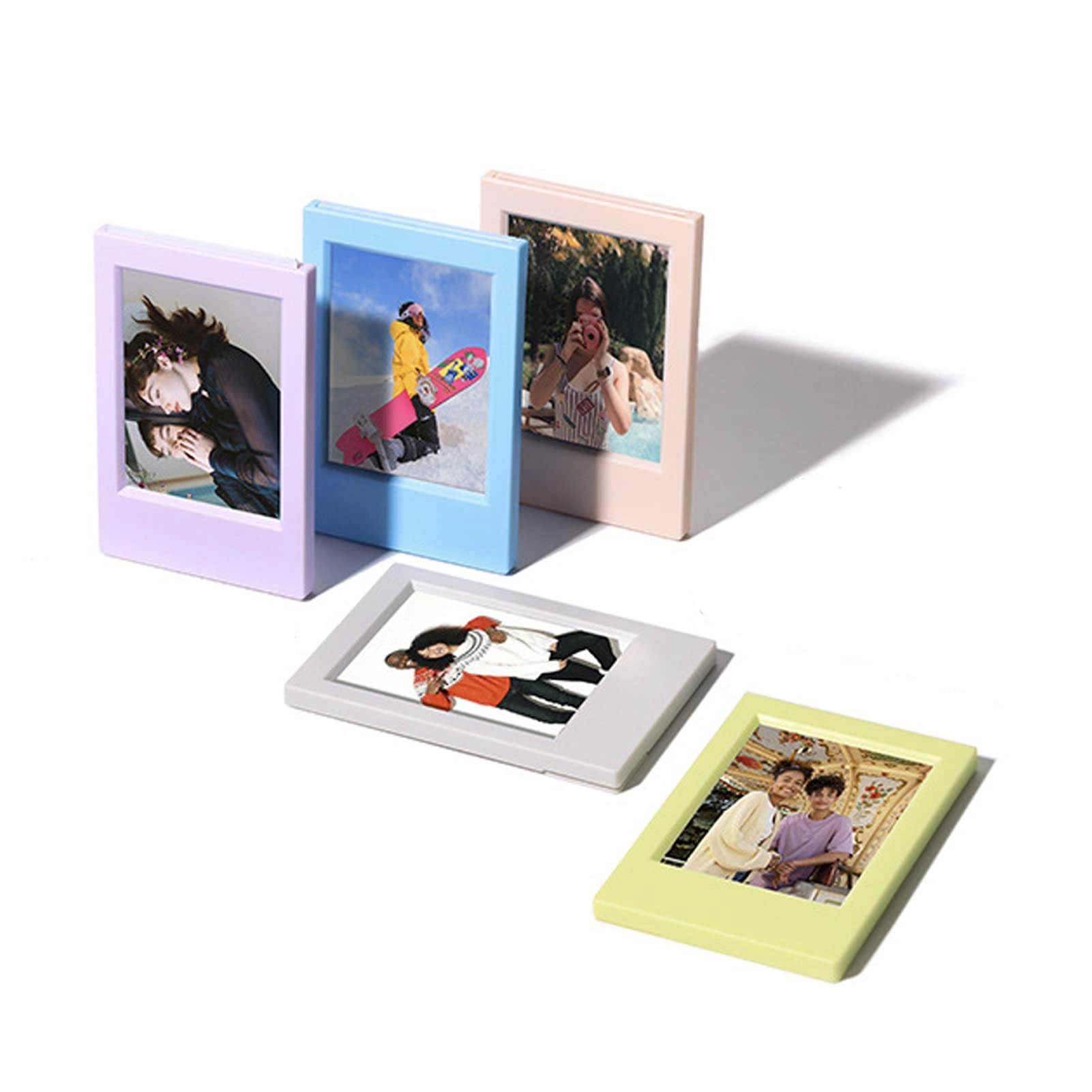Stand Photo Picture Frame - 5pcs Plastic