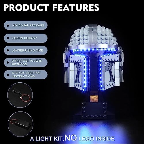 Star Wars Mandalorian Helmet LED Lighting Kit
