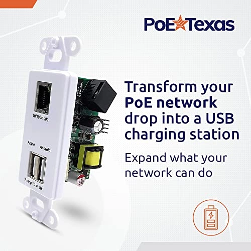GAF-USB2 - 48 Volts 10 watts 802.3af 10/100/1000