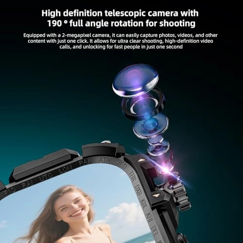 Smartwatch 60.4mm ABS+PC LTE GPS